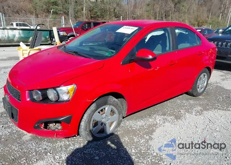 2016 Chevrolet Sonic Ls Manual z USA, uszkodzony, nr VIN 1G1JB5SH7G4128309